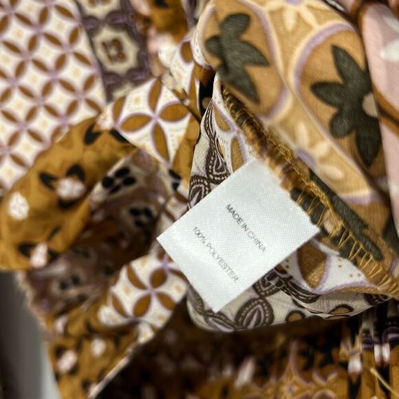 Anthropologie Drew boho wide leg pant and top set - Picture 8 of 11